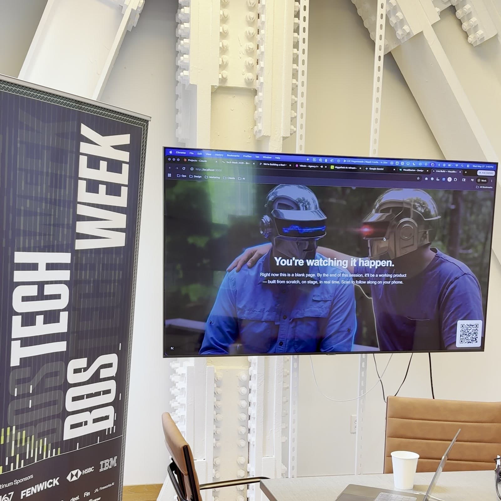 We Built a Working App in 30 Minutes, Live, Twice, at Boston Tech Week