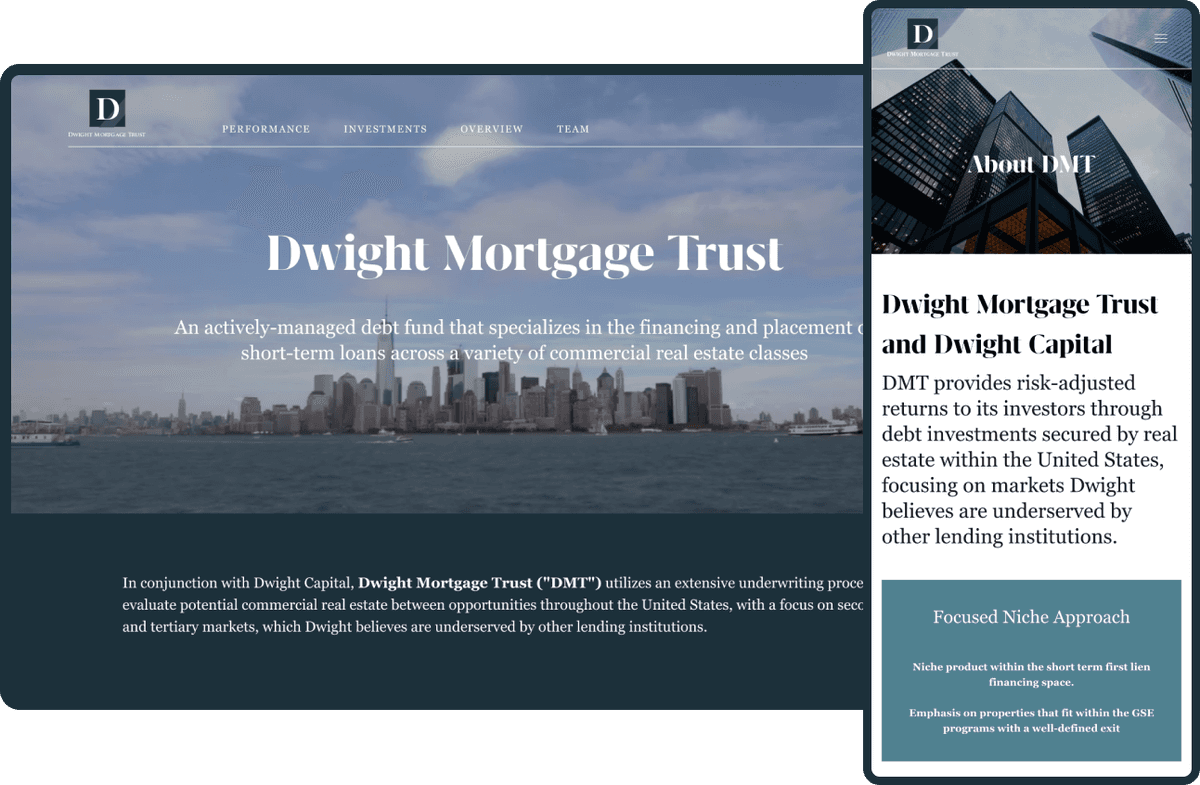 Transforming a Real Estate Investment Website